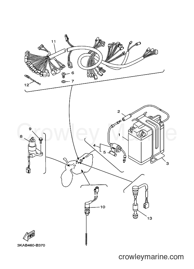 2003 Street Bike RX-K - RX-K (3KAB) [010] - ELECTRICAL 2