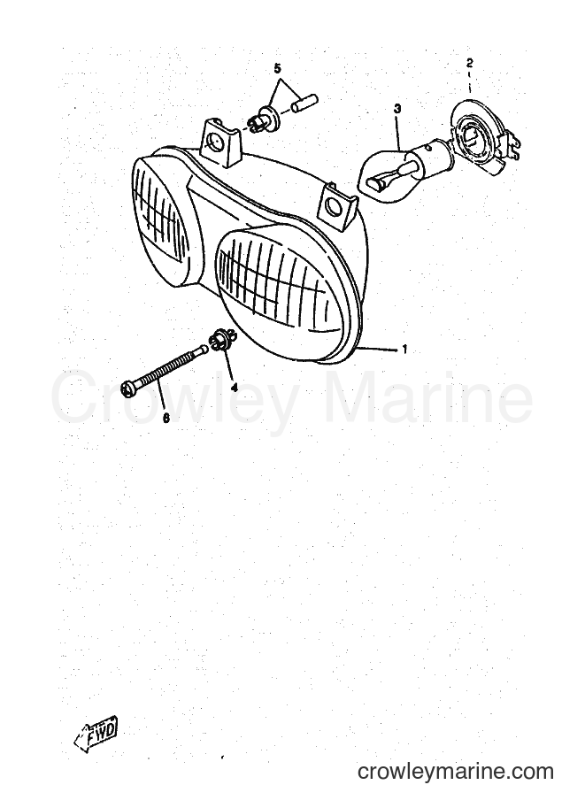 Yamaha Motors CW50RSX (5CD4) [999] - HEADLIGHT