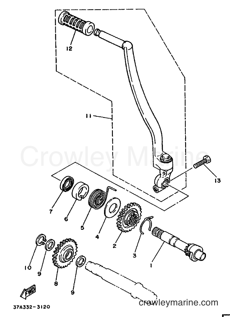 1987 Scooter DT80LC - DT80LC (2RA) [999] - STARTER
