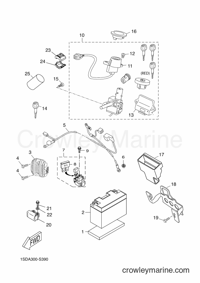 Yamaha Motors YP400RA (1SDA) [030] - ELECTRICAL 1