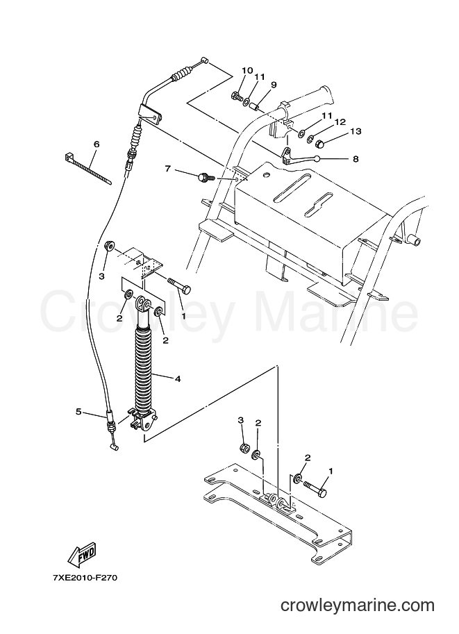 2012 Snowblower YS1070 - YS1070 (7XE3) [010] - TILT AUGA SYSTEM