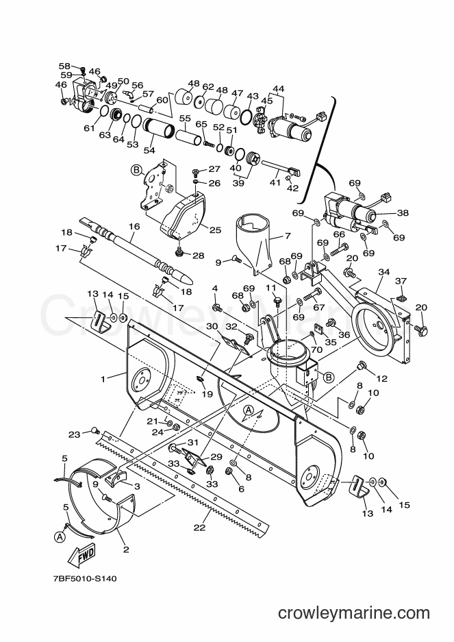 Yamaha Motors YT1390XR (7BF6) [010] - AUGA CASE 2