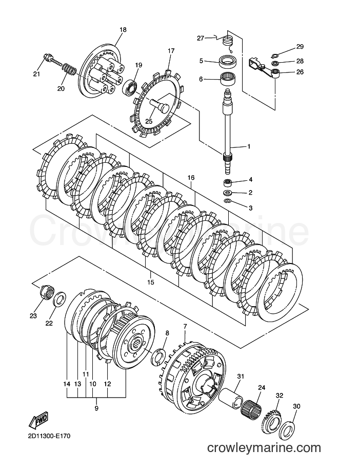 2007 Street Bike FZ1-S - FZ1-S (3C3E) [010] - CLUTCH