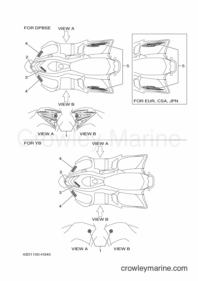 Yamaha Motors YFM90R (43D3) [010] - GRAPHICS