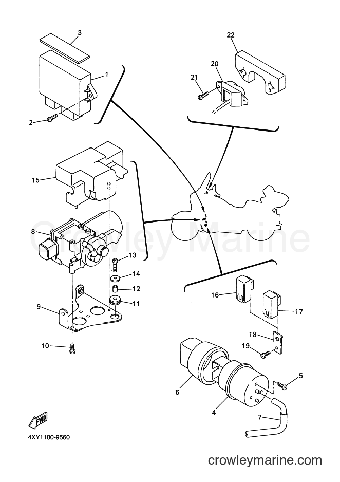 Yamaha Motors XVZ13TF (5JC2) [040] - ELECTRICAL 3