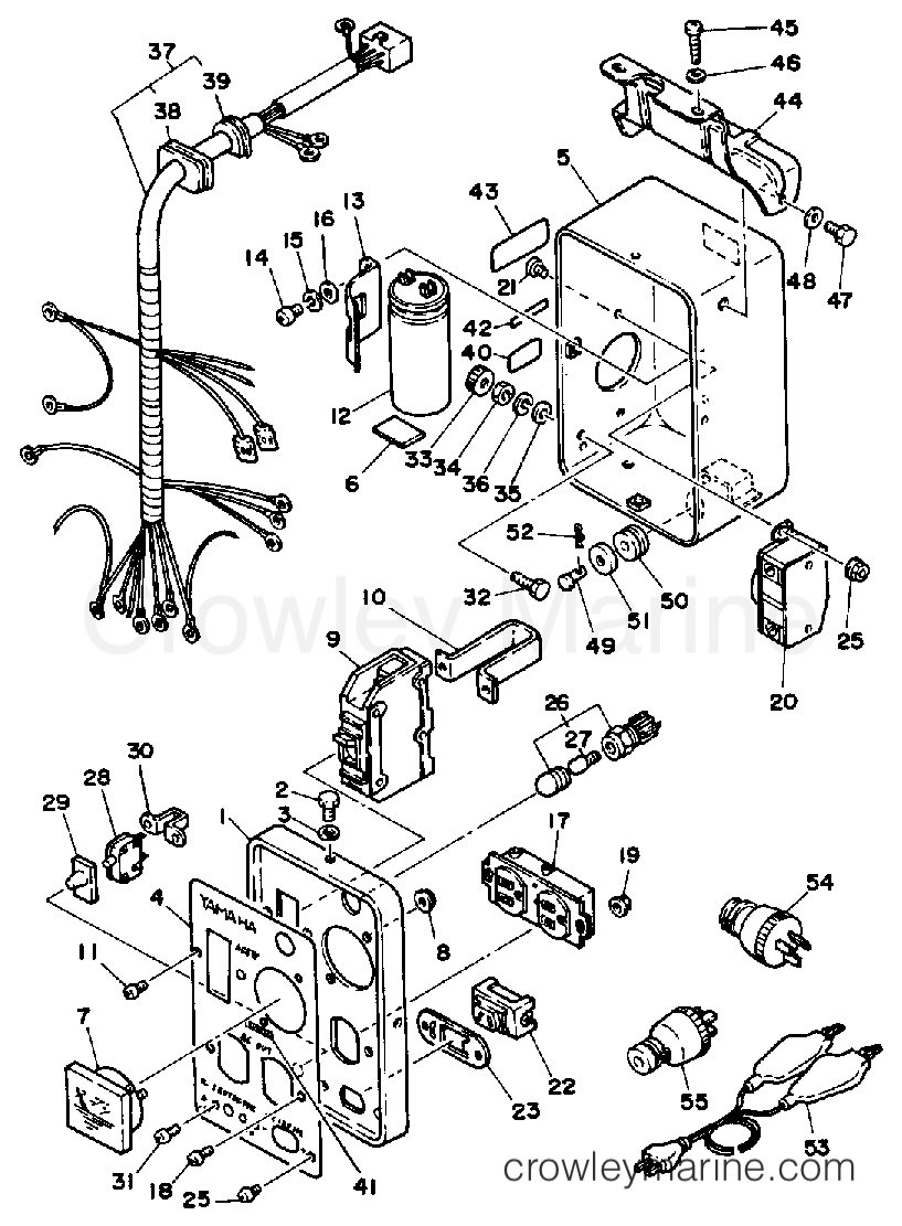 Yamaha Motors EF2800 - CONTROL BOX (~800100)