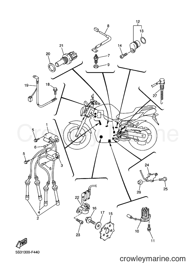 2007 Street Bike FZ6-NA - FZ6-NA (5S31) [010] - ELECTRICAL 1