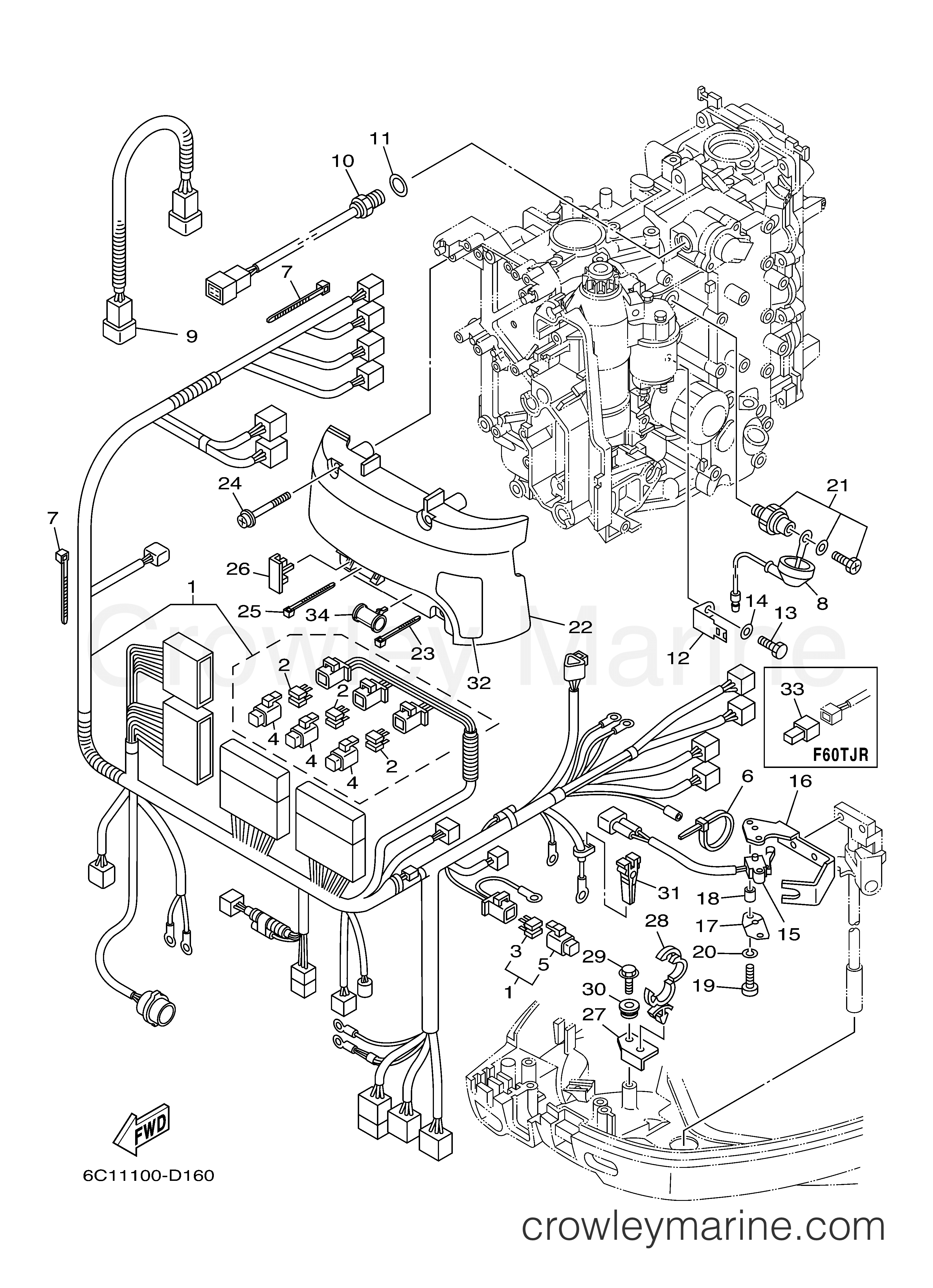 Yamaha Motors F60TJRD - ELECTRICAL 3