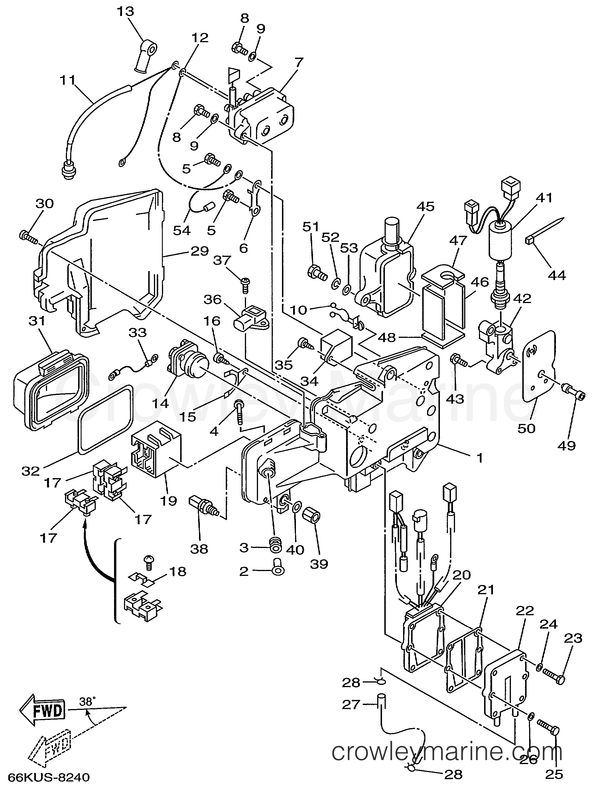 Yamaha Motors V200TLRX - ELECTRICAL 3