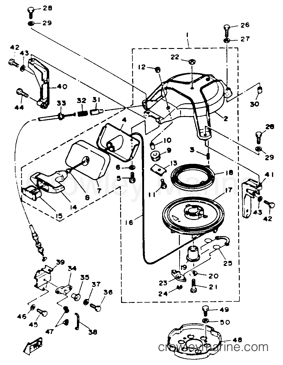 Yamaha Motors 30ESRS - MANUAL STARTER