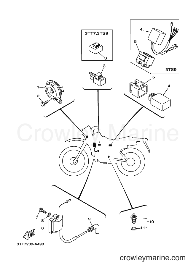 2005 Dirt Bike DT175 - DT175 (3TSH) [010] - ELECTRICAL 2