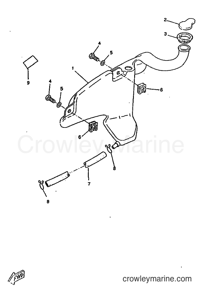 1998 Scooter CW50RSX - CW50RSX (4YC3) [999] - OIL TANK
