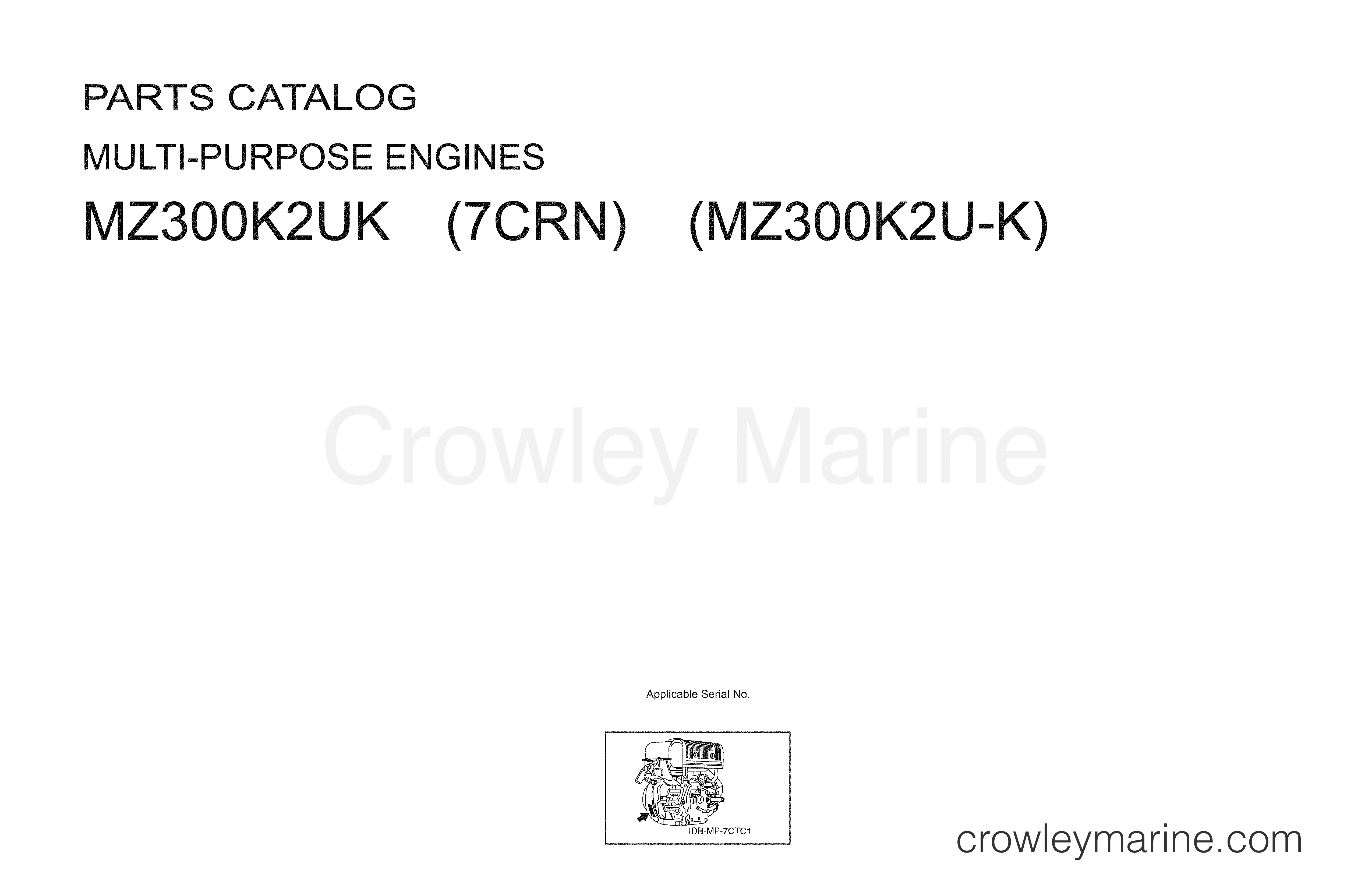 2011 UTV 300 - MZ300K2UK - 1 TITLE PAGE