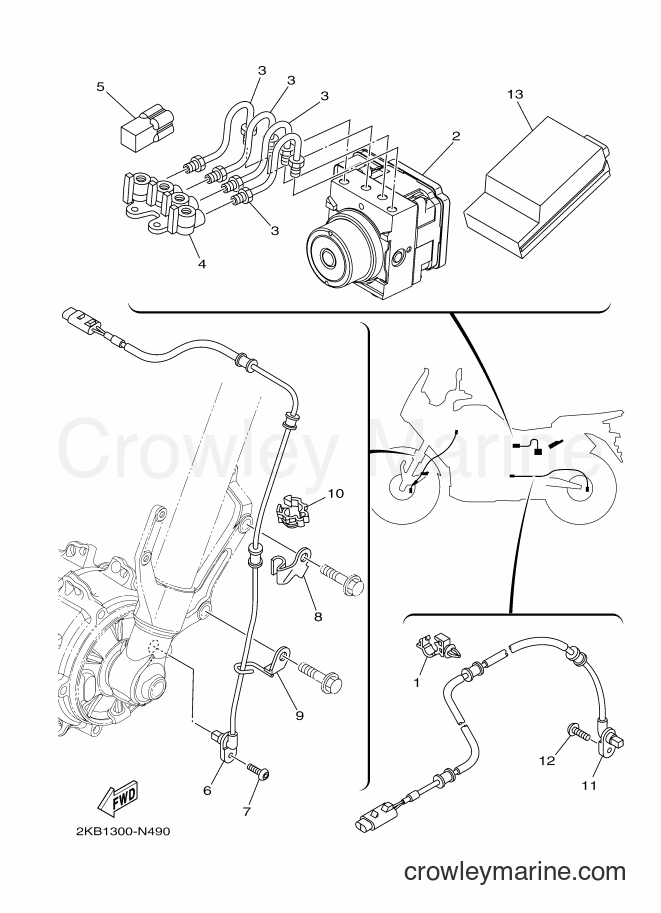 2014 Dirt Bike XT1200ZE - XT1200ZE (2KB1) [050] - ELECTRICAL 3