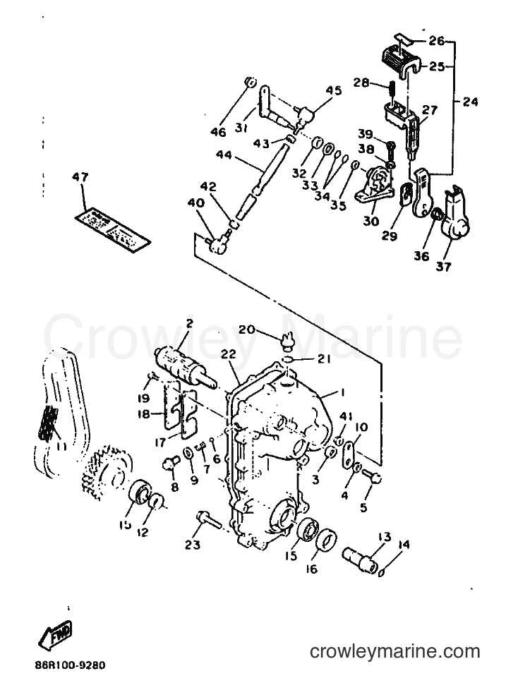 1989 Snowmobile VK540 - VK540 (86R1) [010] - TRACK DRIVE 3