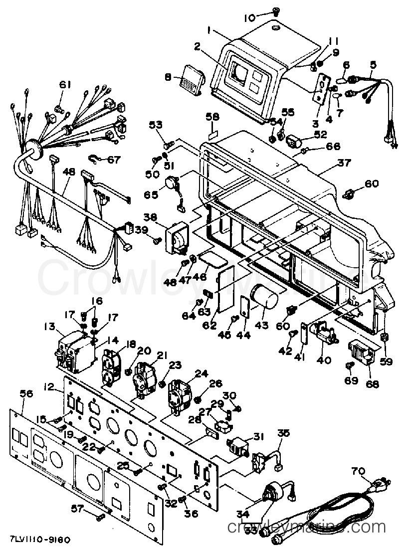 Yamaha Motors EF5000E - CONTROL BOX