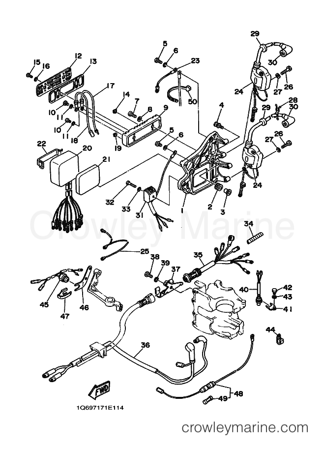 Yamaha Motors 55B (6970) [010] - ELECTRICAL