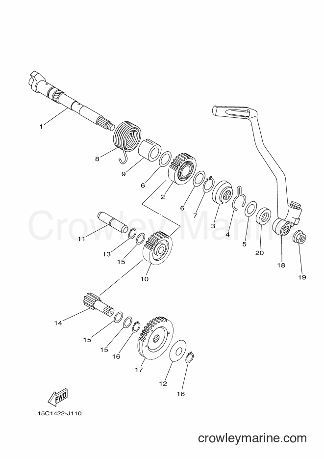 Yamaha Motors TK115C (15C2) [010] - STARTER