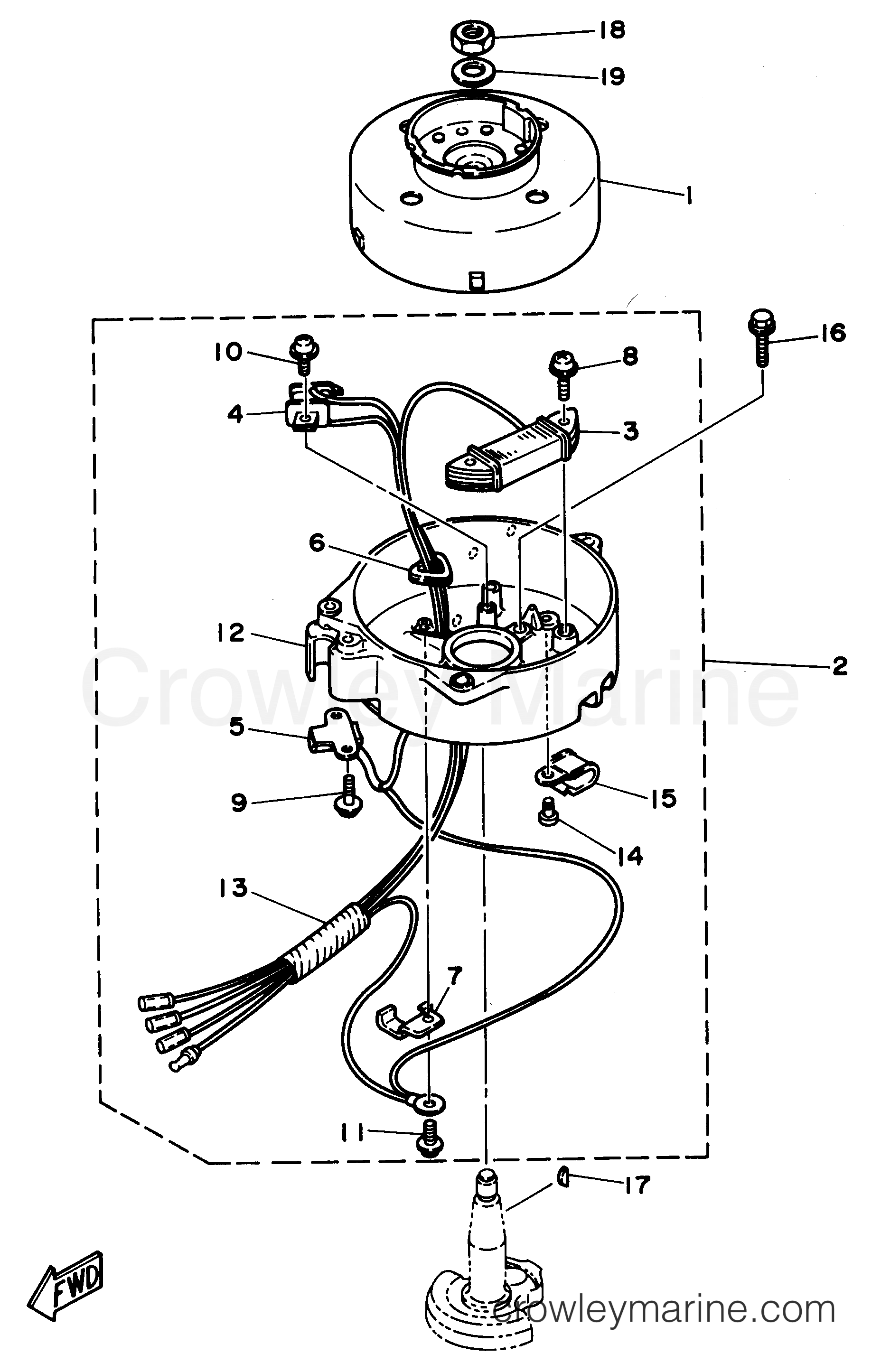 Yamaha Motors 3MLHV - GENERATOR