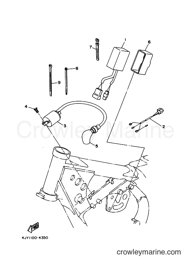 1994 Dirt Bike YZ125 - YZ125 (4JY3) [99A] - ELECTRICAL 1
