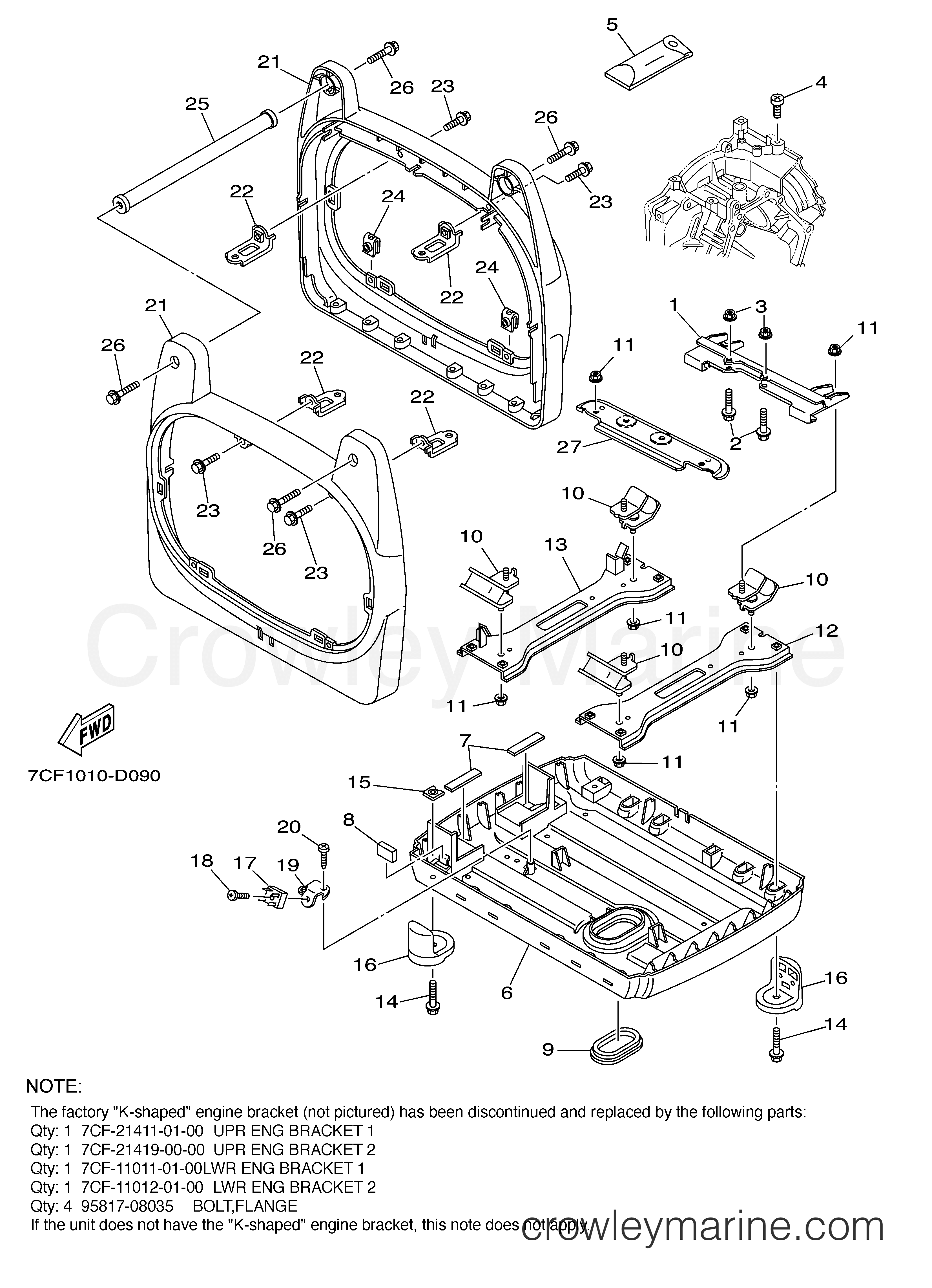 Yamaha Motors EF2400IS - FRAME 1