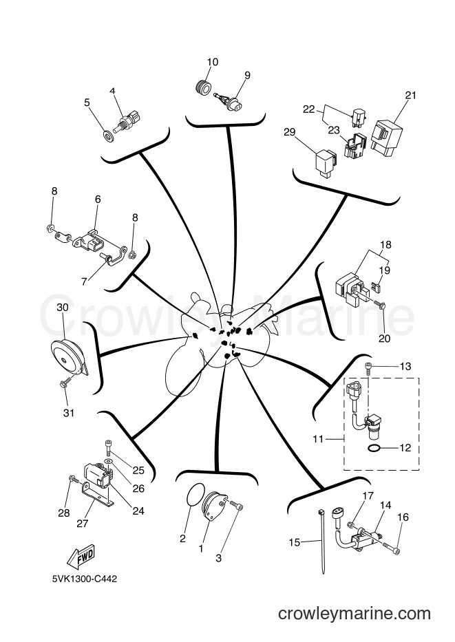 2014 Dirt Bike XT660R - XT660R (5VKL) [040] - ELECTRICAL 2