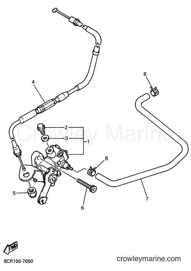1997 Snowmobile VX500XT - VX500XT (8DC1) [010] - OIL PUMP