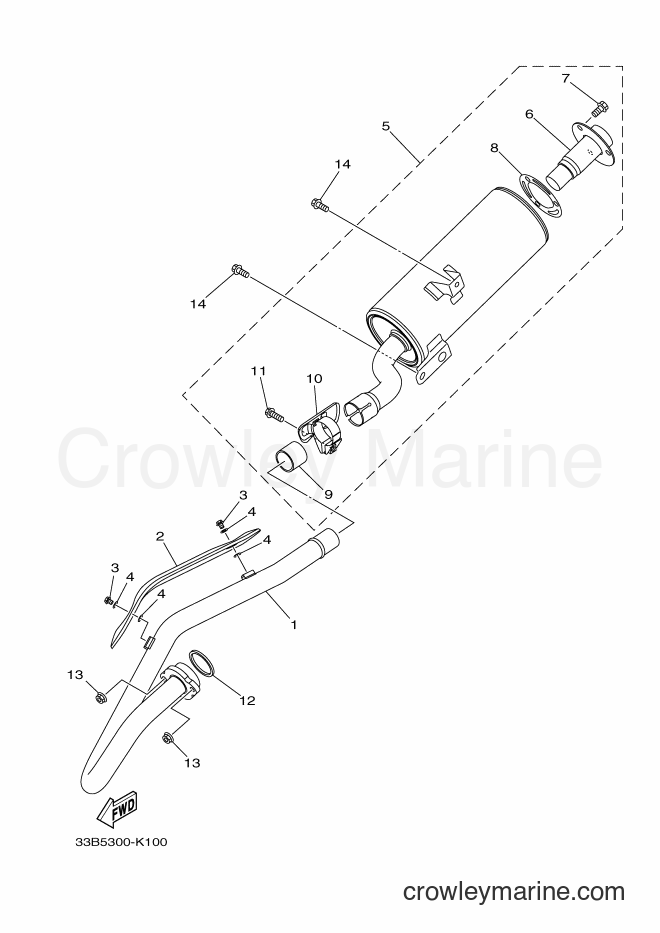 2011 ATV YFM250R - YFM250R (33B5) [010] - EXHAUST