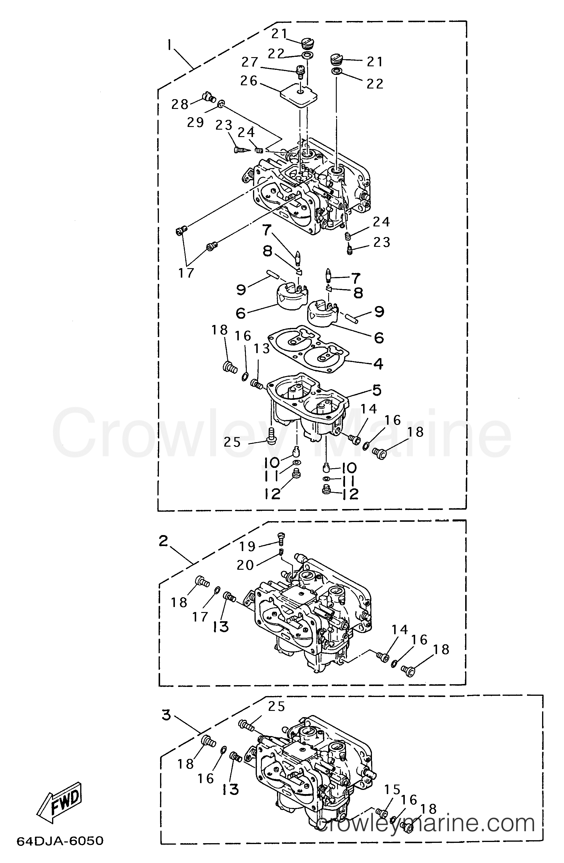 Yamaha Motors S150TXRX - CARBURETOR