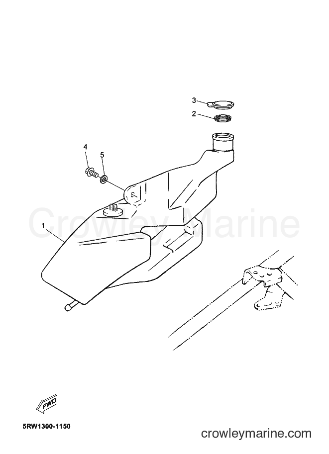 Yamaha Motors CS50M (3D4E) [010] - OIL TANK