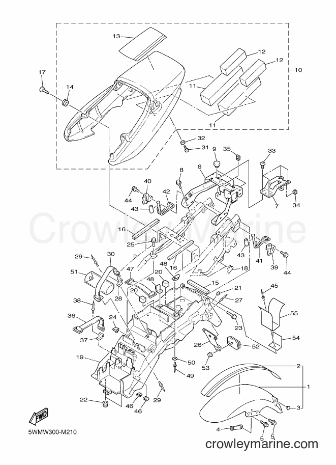 Yamaha Motors XJR1300 (5WMW) [010] - FENDER