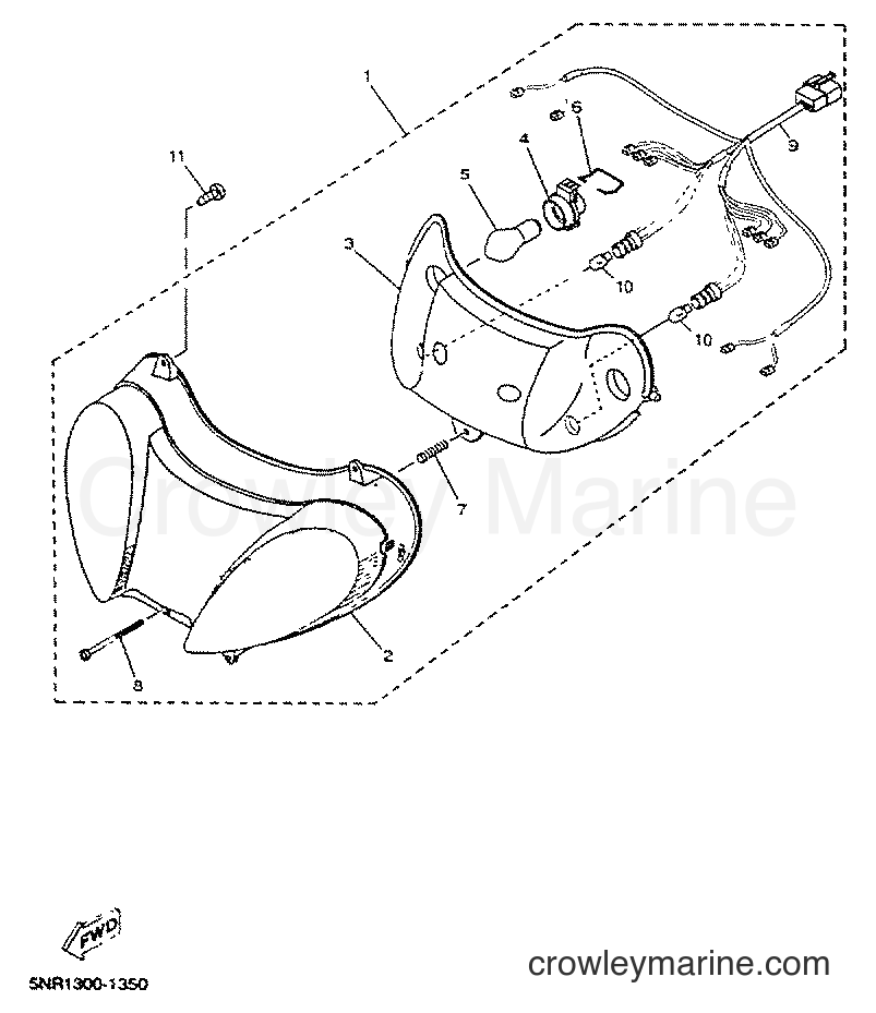 Yamaha Motors YP150D (5NS1) [010] - HEADLIGHT