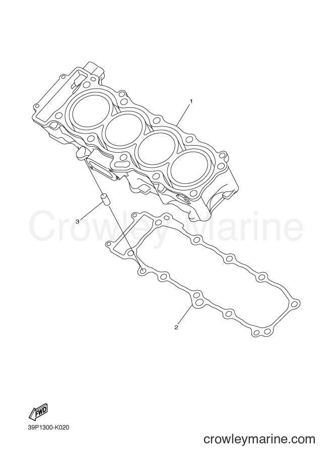 2012 Street Bike FZ8-SA - FZ8-SA (1BD2) [010] - CYLINDER