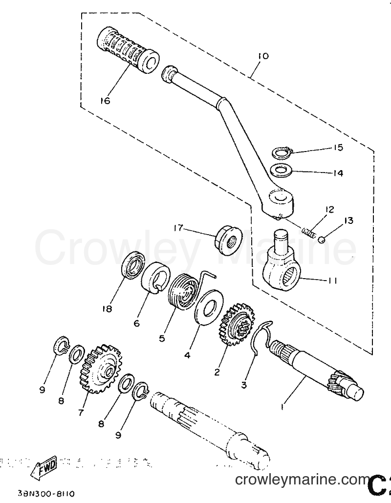 Yamaha Motors DT125R (3NC1) [999] - STARTER
