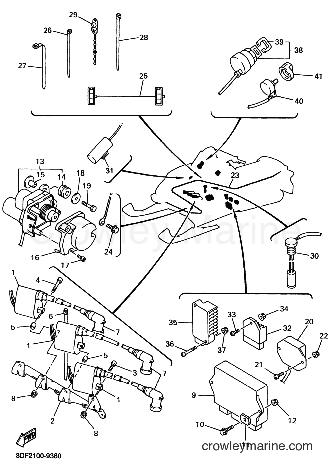 Yamaha Motors SRX600S (8DE2) [010] - ELECTRICAL 1