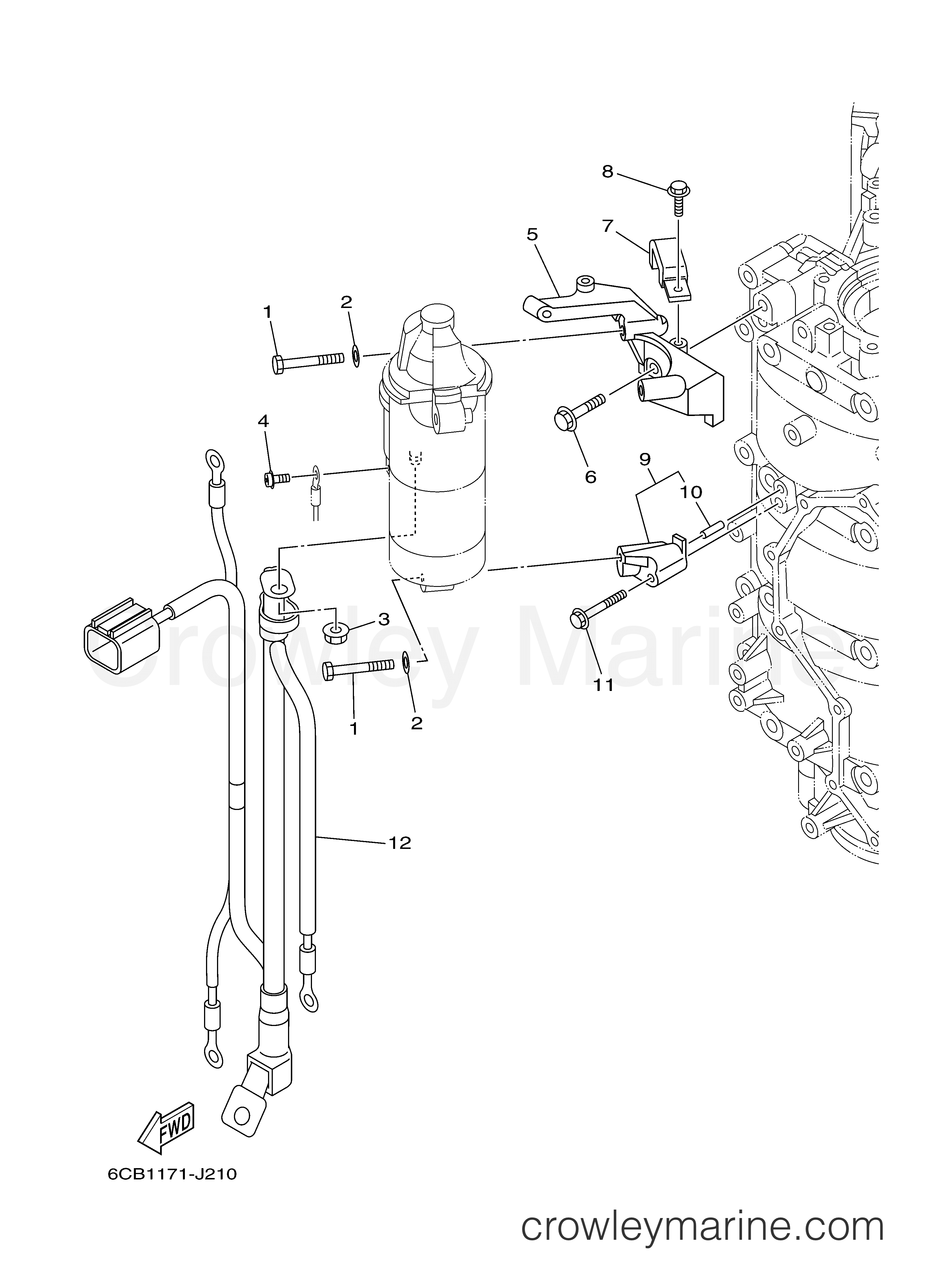 Yamaha Motors VF225LA - ELECTRICAL 5