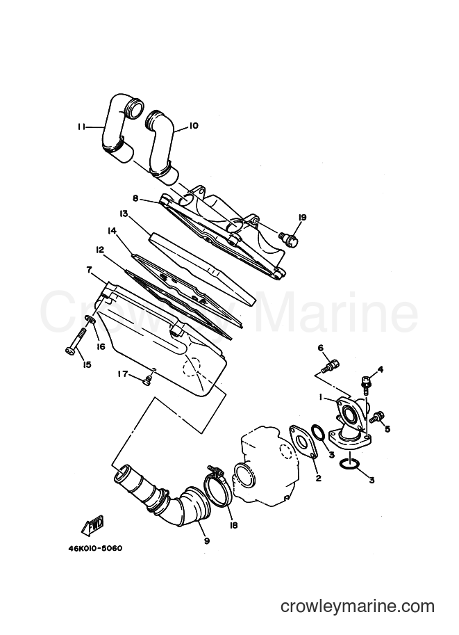 1986 Scooter T80 - T80 (2FL) [999] - INTAKE