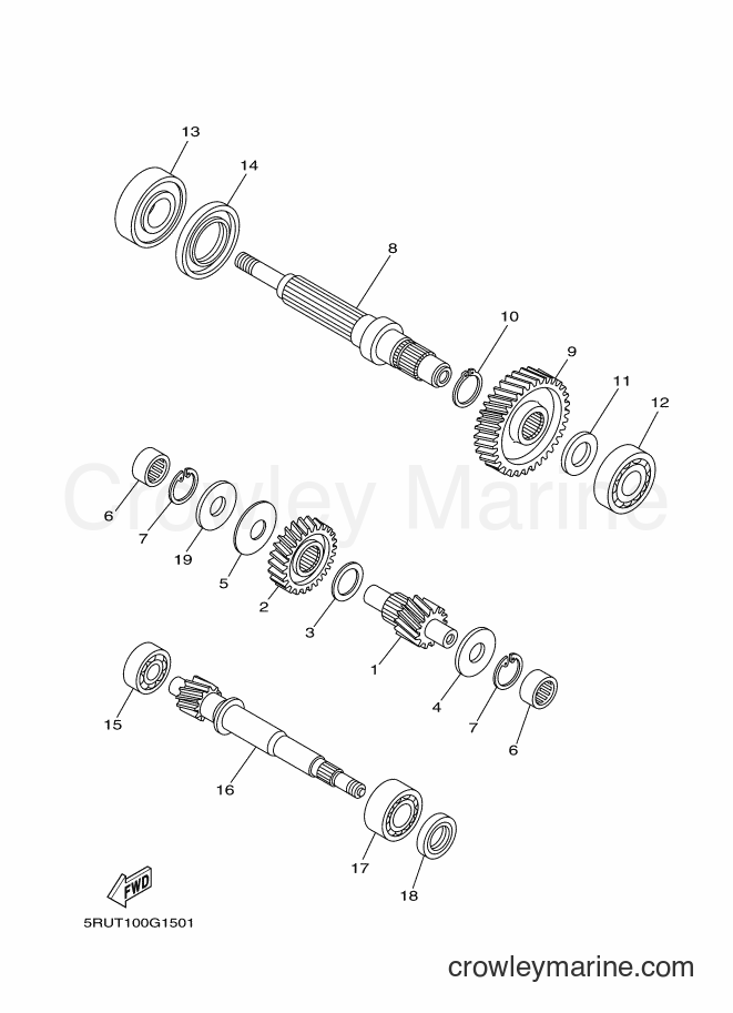 2004 Scooter YP400 - YP400 (5RU1) [040] - TRANSMISSION