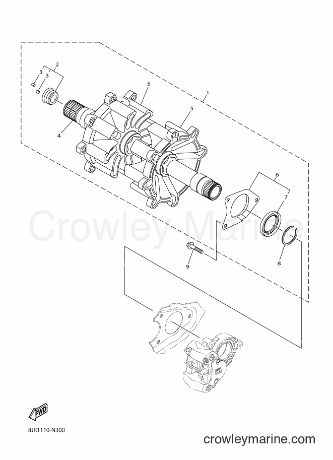 2017 Snowmobile SRS10BS53 - SRS10BS53 (8MG2) [010] - TRACK DRIVE 1