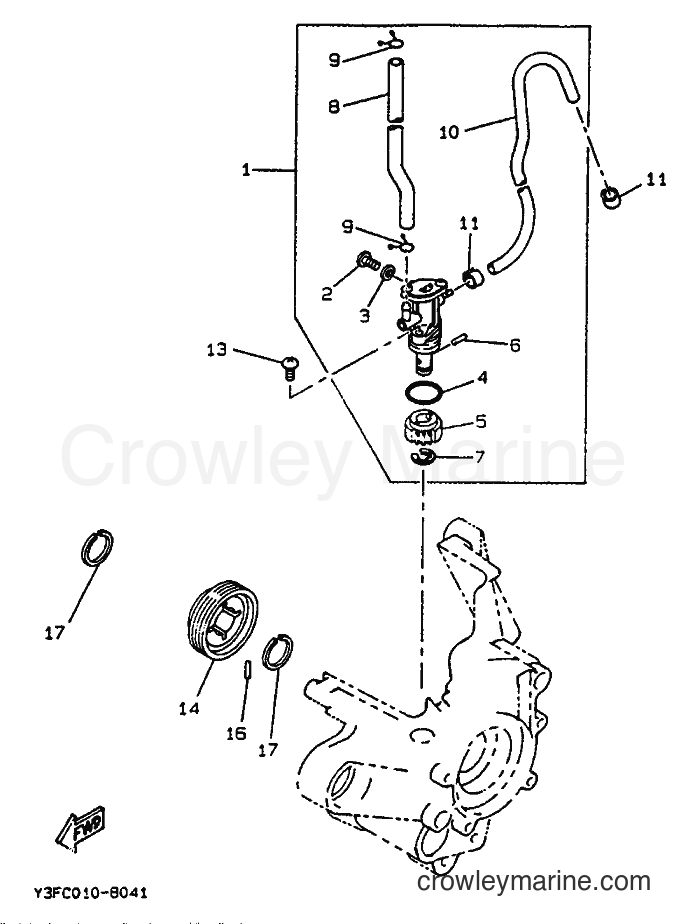 1992 Scooter CW50 - CW50 (4BX2) [999] - OIL PUMP