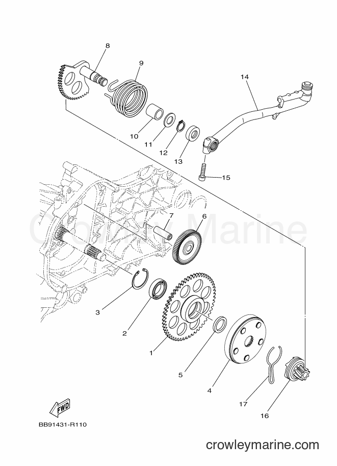 2016 Street Bike LNC125 - LNC125 (BB93) [010] - STARTER