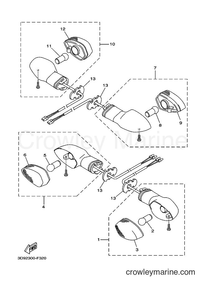 2007 Street Bike YBR125ED - YBR125ED (3D92) [010] - FLASHER LIGHT