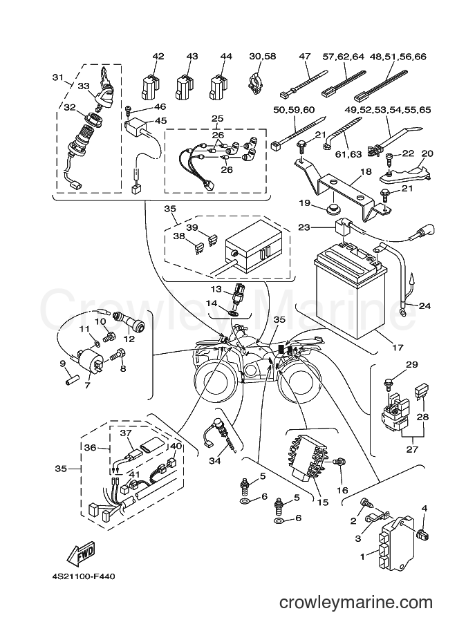 2007 ATV YFM350FWAN - YFM350FWAN (4S22) [010] - ELECTRICAL 1