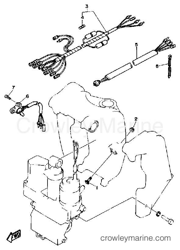 Yamaha Motors 225TXRP - BRACKET 2