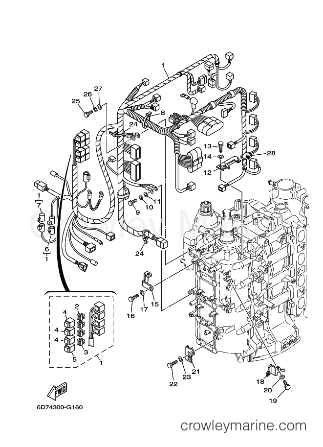 Yamaha Motors F80BETL (6D74) [060] - ELECTRICAL 3