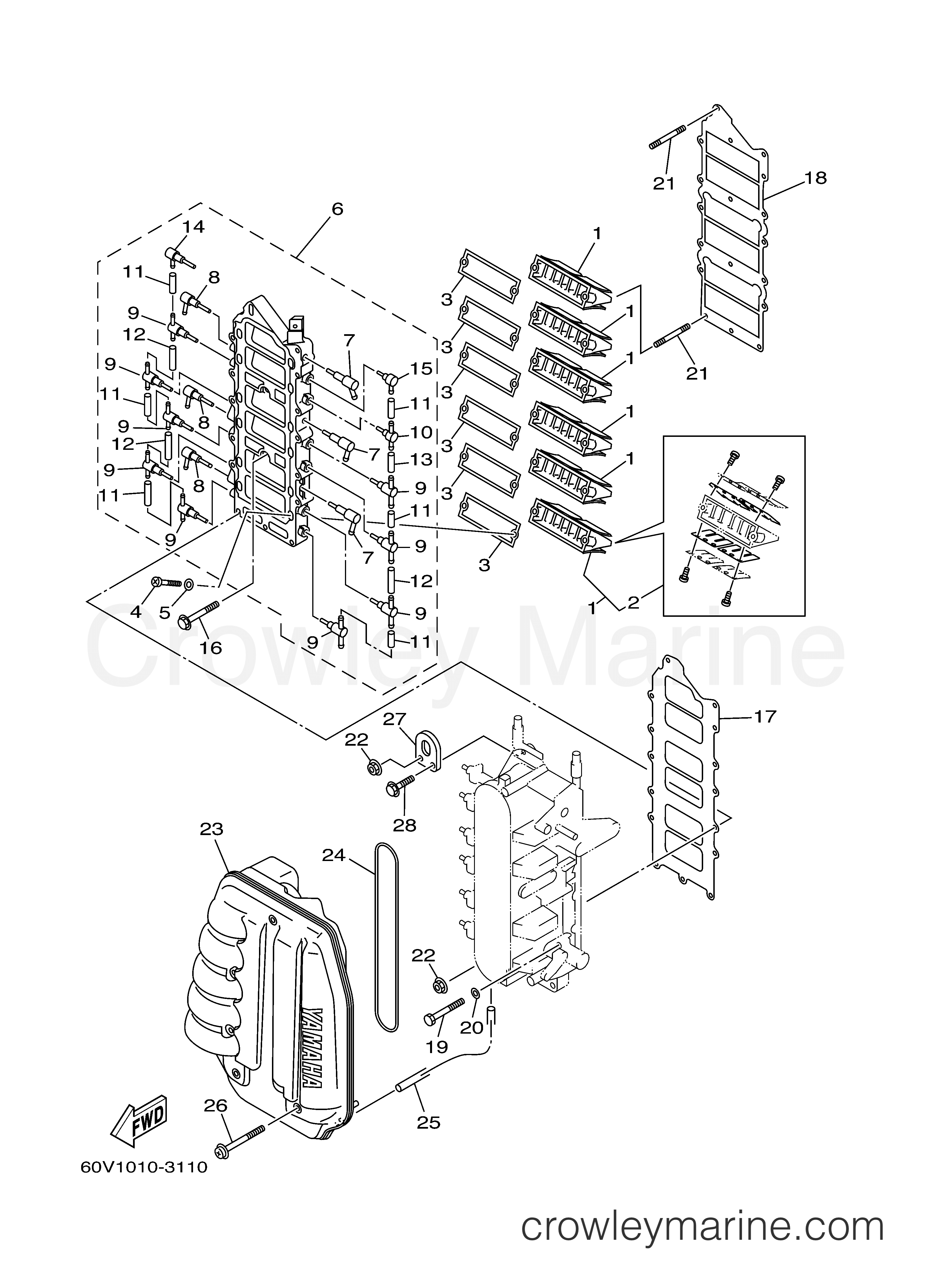 Yamaha Motors Z250TXRD - INTAKE