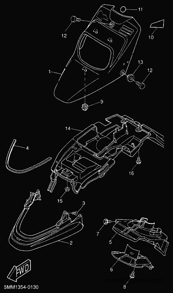 Yamaha Motors CW50 (5MN1) [020] - FENDER