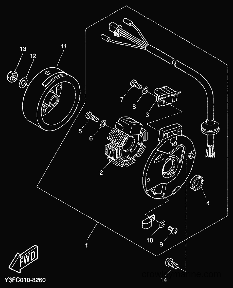 Yamaha Motors CW50 (5MN1) [020] - GENERATOR