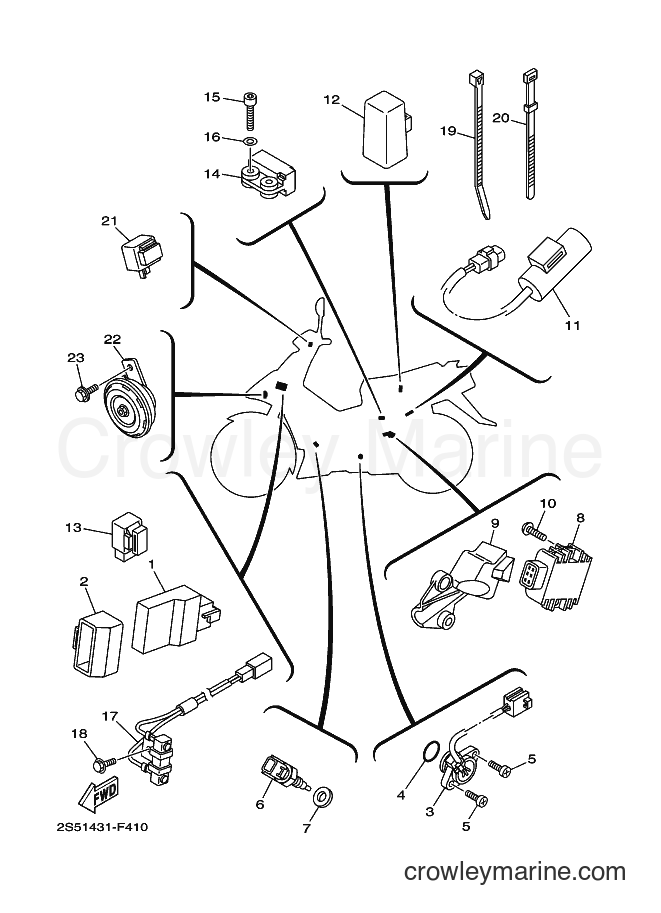 Yamaha Motors T135F (2S57) [010] - ELECTRICAL 2
