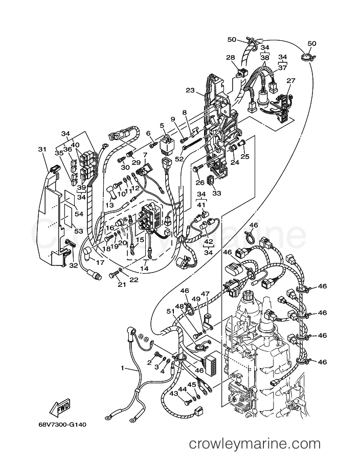 Yamaha Motors F115AETL (68V7) [030] - ELECTRICAL 2